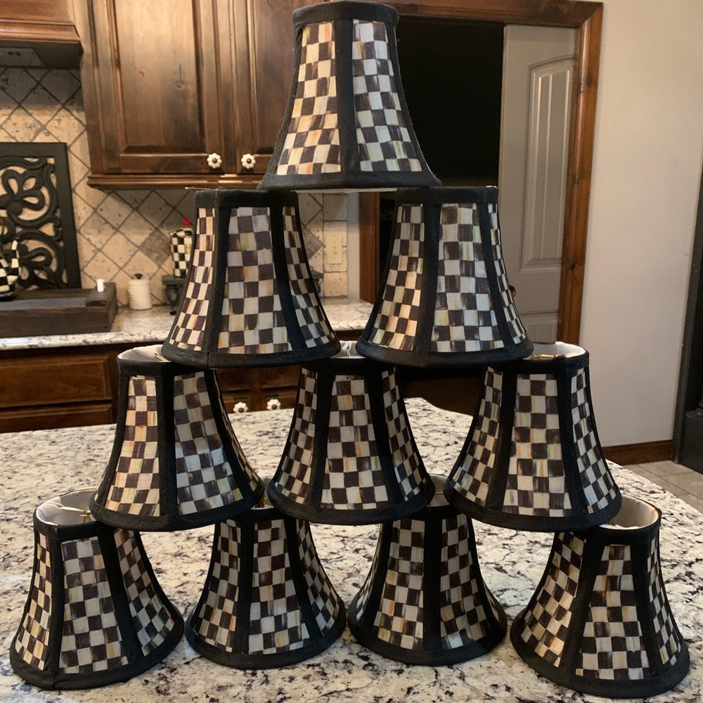Mackenzie Childs Chandelier Shades